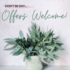 ALL REASONABLE OFFERS ACCEPTED!